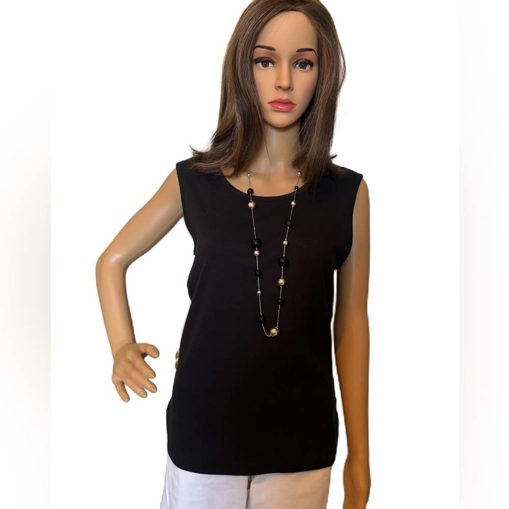 White Stag Black Tank Top